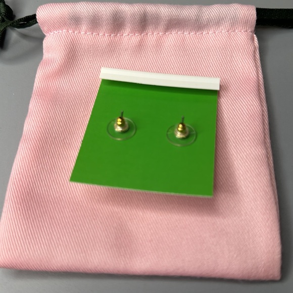 Kate spade bow bling earrings new with dust bag - Picture 4 of 4